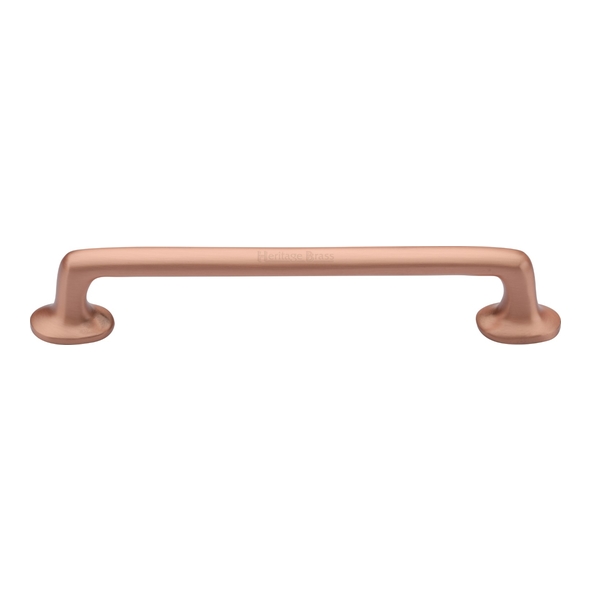 C0376 152-SRG • 152 x 181 x 32mm • Satin Rose Gold • Heritage Brass Traditional Cabinet Pull Handle